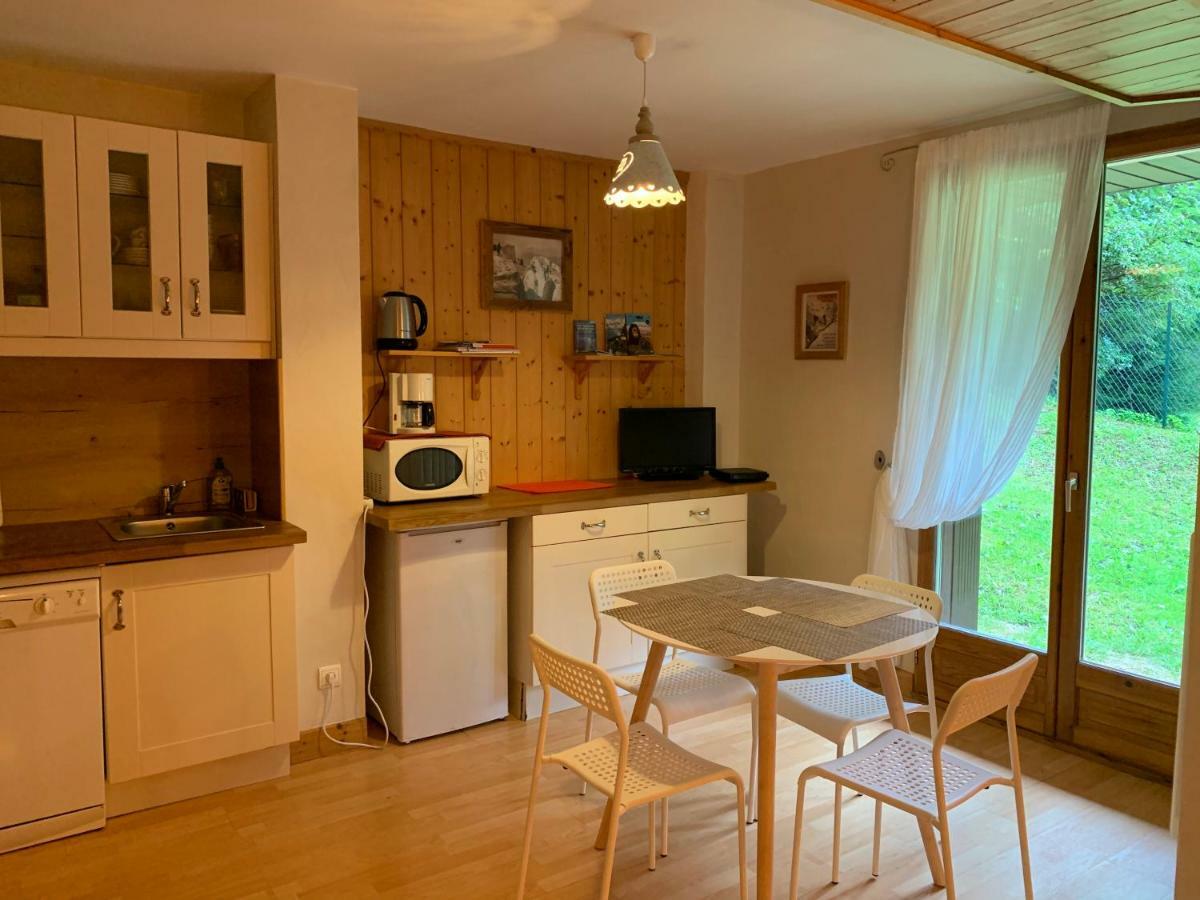 Chamonix Studio Jardin Luaran gambar